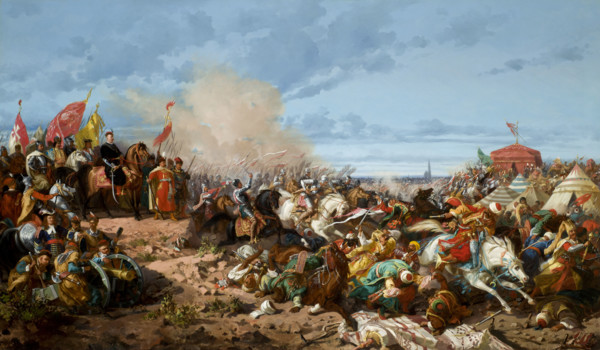 Sobieski at Vienna, between 1865-1876. Creator: Stanislaus von Chlebowski.