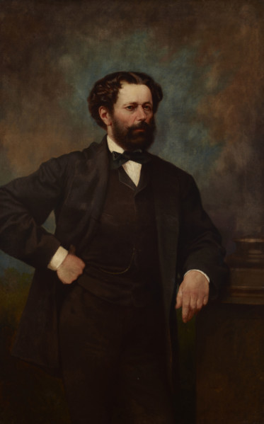 Portrait of Józef Potocki, 1864. Creator: Anton Teofil Kwiatkowski.