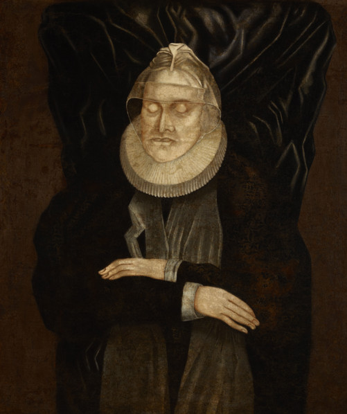 Posthumous Portrait of Duchess Anna Maria of Brandenburg (1567-1618), Wife of Barnim X..., 1618. Creator: Unknown.