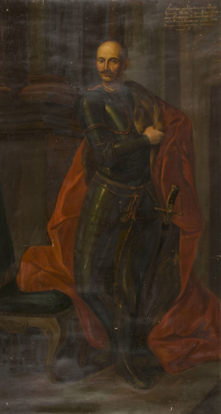 Portrait of Stanislaw Wladyslaw Potocki (?-1732), Great Guard of Lithuania...turn of 20th century. Creator: Unknown.