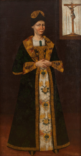 Portrait of an Unknown Ruthenian Lady, 1st half of 18th century. Creator: Unknown.