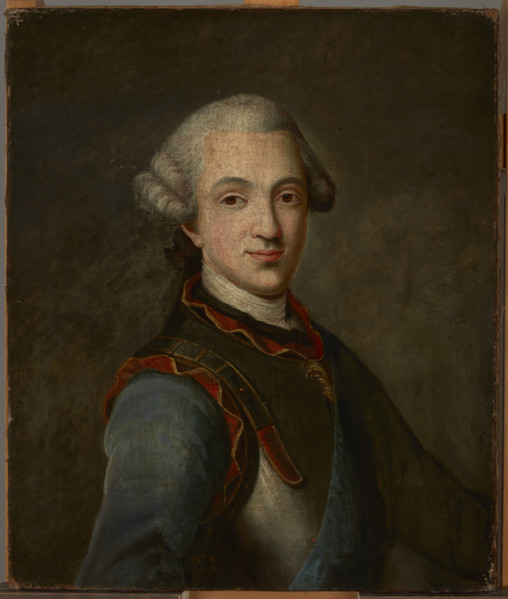 Portrait of Józef Paulin Sanguszko (1740-1781), Grand Marshal of Lithuania, 3rd quarter of 19th cent Creator: Unknown.