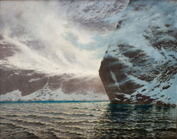Czarny Staw (Blake Lake)-Blizzard, 1892. Creator: Stanislaw Witkiewicz.