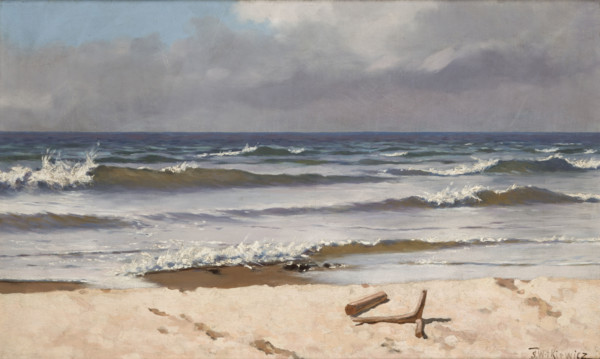 Coast at Polaga, 1889. Creator: Stanislaw Witkiewicz.