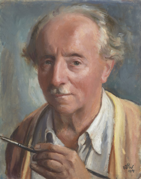 Self-Portrait, 1944. Creator: Wojciech Weiss.