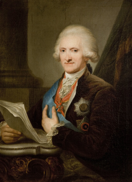Portrait of Michal Wandalin Mniszech, end of 18th century. Creator: Marcello Bacciarelli.