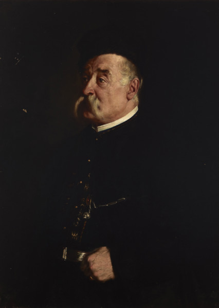 Portrait of Adam Wylezynski, 1874. Creator: Andrzej Bronislaw Grabowski.