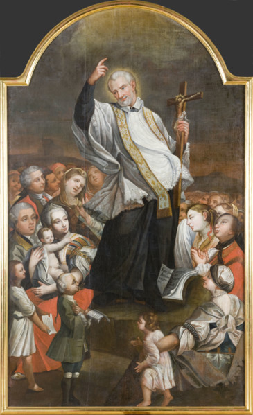 Sermon of Saint Vincent de Paul, Late 18th century. Creator: Unknown.