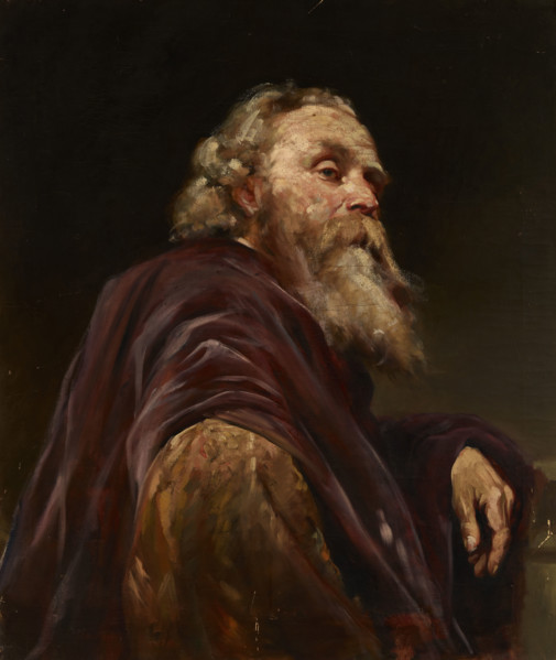 Portrait of an Old Man, c1880. Creator: Wladyslaw Czachorski.