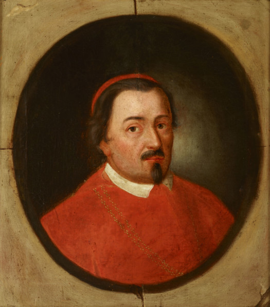Portrait of Zbigniew Olesnicki (1389-1455) Debno Coat of Arms, Bishop of Krakow...between 1777-1788. Creator: Friedrich Kloss.