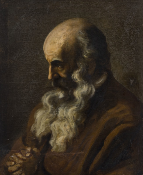 Portrait of an Old Man, c1875. Creator: Unknown.
