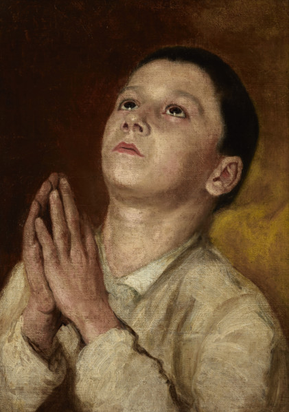 Prayer, c1883. Creator: Emanuel Herncisz.