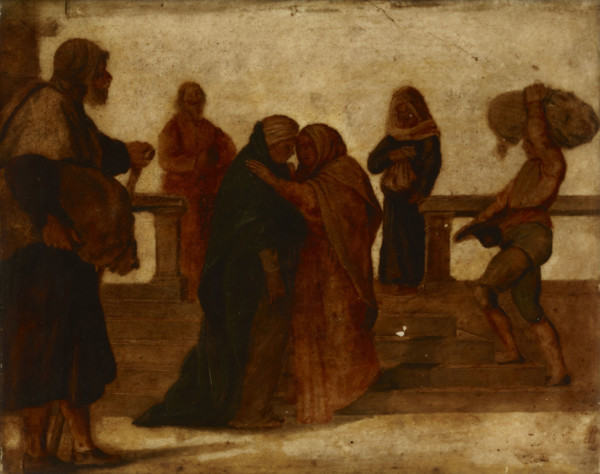 Visitation to St Elizabeth, 1st half of 17th century Creator: Unknown.