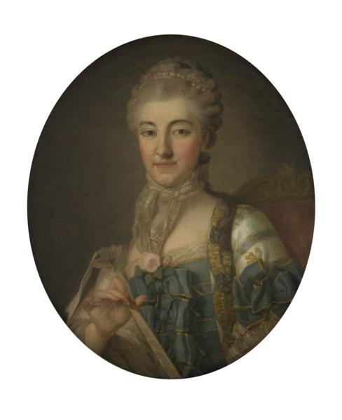 Portrait of Izabela Branicka née Poniatowska, 1767. Creator: Per Krafft the Elder.