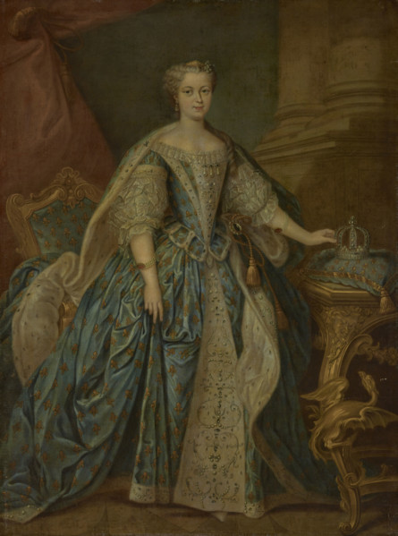 Portrait of Maria Leszczynska (1703-1768), 18th century. Creator: Unknown.