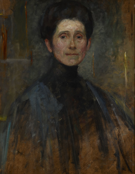 Self-Portrait, 1906. Creator: Olga Boznanska.