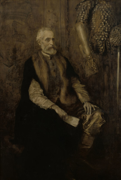 Portrait of Prince Wladyslaw Czartoryski (1828-1894), c1892. Creator: Teodor Axentowicz.