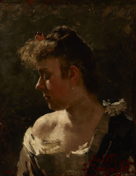 Study of a Woman, 1888. Creator: Stanislaw Fabijanski.