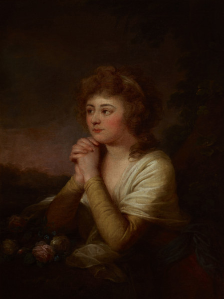Portrait of a Lady from the Skrzynski Family, c1800. Creator: Jozef Grassi.