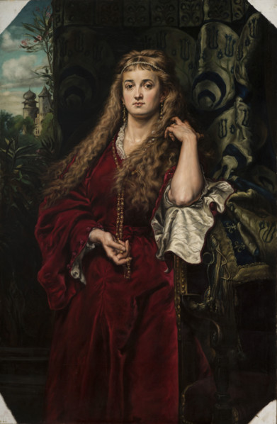 Castellan's Daughter, 1934. Creator: Maria Lipkowska.