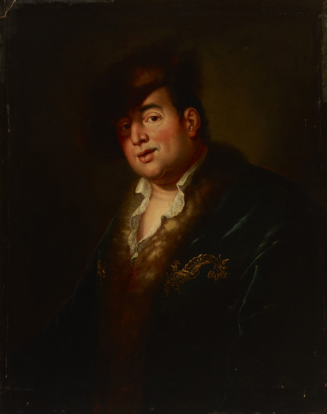 Portrait of Johann Melchior Dinglinger (1664-1731), 3rd quarter of 17th century. Creator: Antoine Pesne.