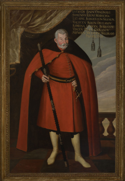 Portrait of Lukasz Opalinski (1581-1654), between 1635-1640. Creator: Unknown.