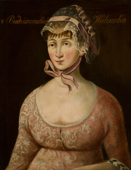 Portrait of Eleonora Walewska née Budziszewska, c1790. Creator: Unknown.