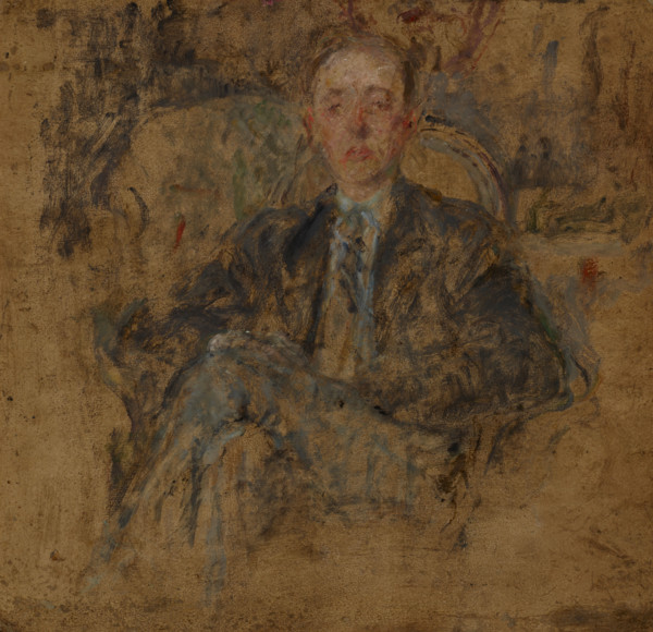 Study of a Male Figure, c1925. Creator: Olga Boznanska.