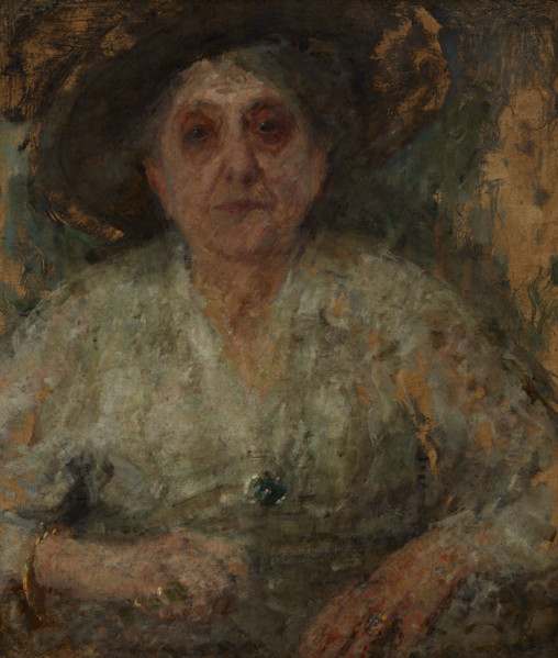 Portrait of an Older Lady, c1922. Creator: Olga Boznanska.