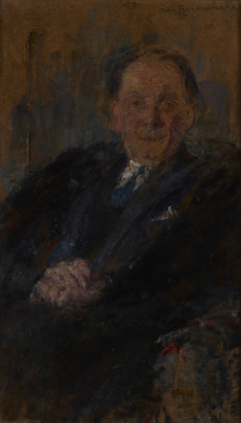 Portrait of Jan Rubczak, c1930. Creator: Olga Boznanska.