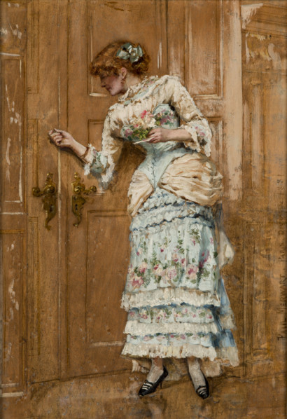 Portrait of a Woman, 1881. Creator: Paul Merwart.