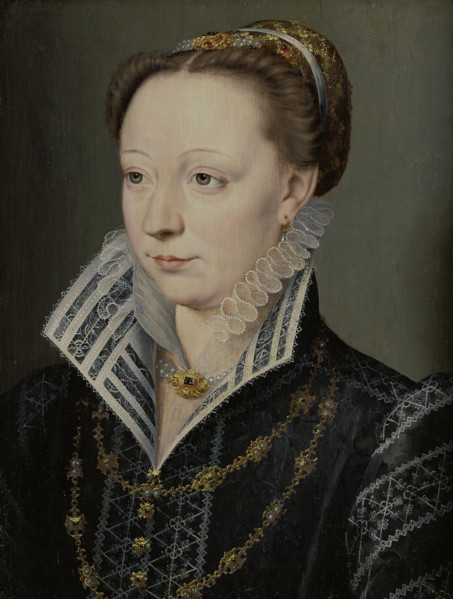 Portrait of Claude Catherine de Clermont-Tonnerre, Duchess of Retz (1543-1603), c1571. Creator: Unknown.