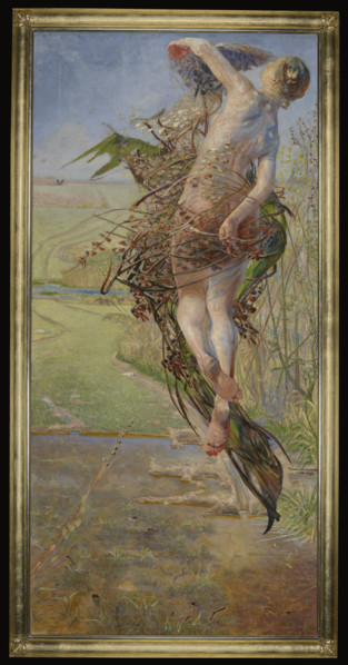 Spring, 1898. Creator: Jacek Malczewski.