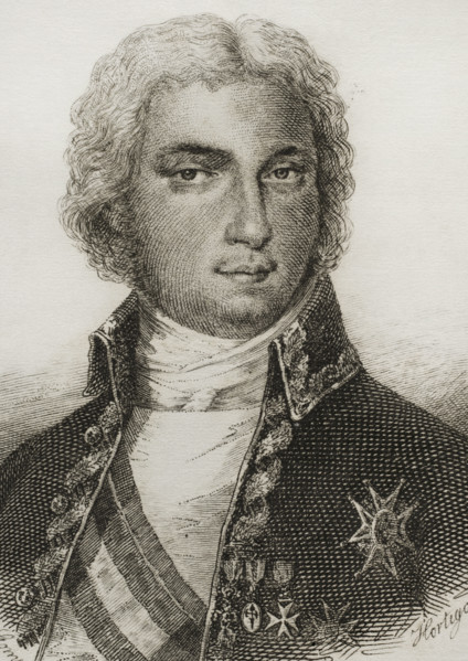 Manuel de Godoy y Alvarez de Faria, Spanish politician, 1851.  Creator: Pedro Hortigosa.