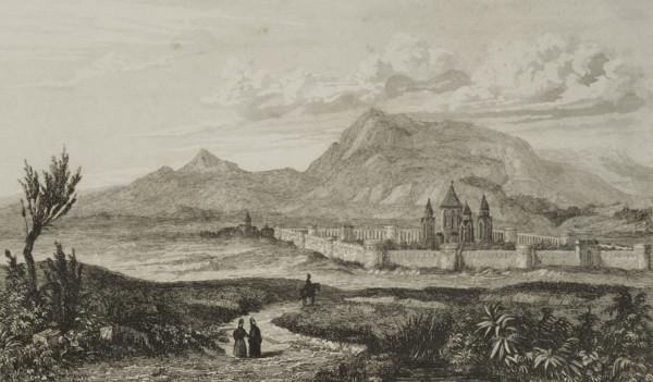 Mount Ararat, Armenia, 1838.  Creator: Augustin François Lemaitre.