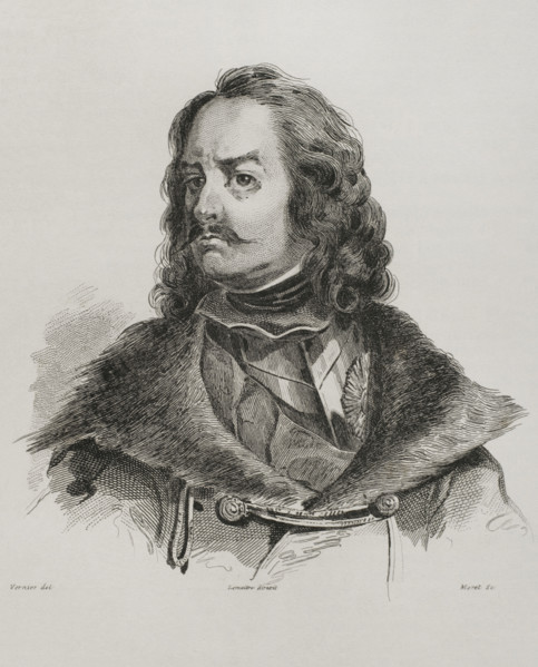 Peter the Great (1672-1725), Tsar and Emperor of All the Russias, 1839. Creator: Moret.