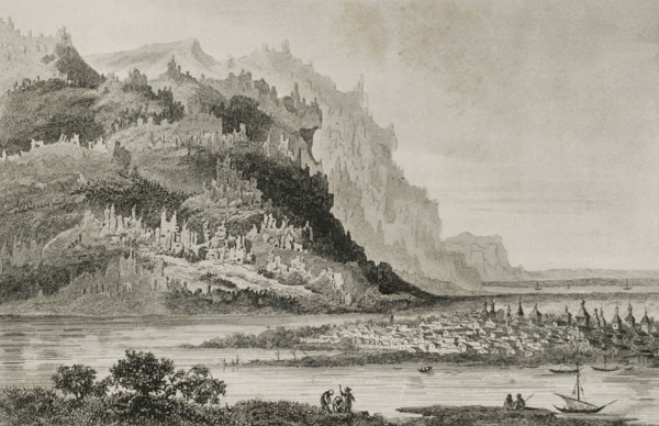 Yakutsk, Siberia, Russia, 1839. Creator: Hippolyte Lalaisse.