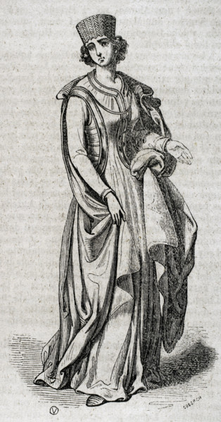 Elisabeth of Swabia, 1852.  Creator: Coderch.