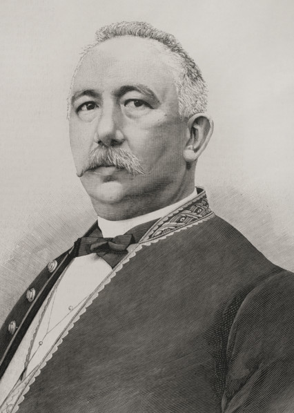 Germán Gamazo Calvo (1840-1901), Spanish liberal politician, 1898. Creator: Benigno Matute Parga.