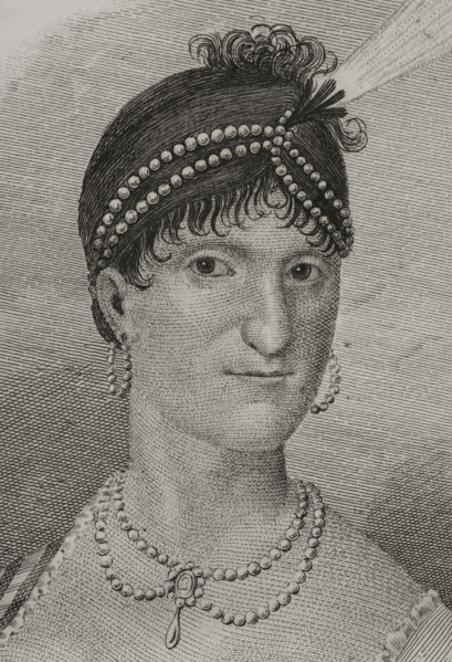 Maria Luisa of Parma (1751-1819), 1851.  Creators: Miranda, Martínez.