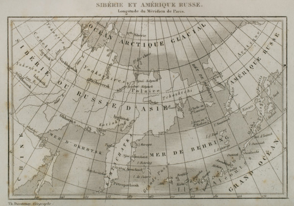 Siberia and Russian America, 1839.  Creator: Thunot Duvotenay.