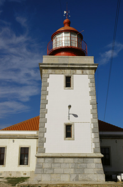 Cape Sardao lighthouse,Ponta do Cavaleiro, Alentejo, Portugal, 2008. Creator: Unknown.