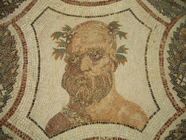 Mosaic, El Jem Museum, El Djem, Tunisia, 2009. Creator: Amanda Waite.