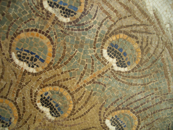 Mosaic, El Jem Museum, El Djem, Tunisia, 2009. Creator: Amanda Waite.