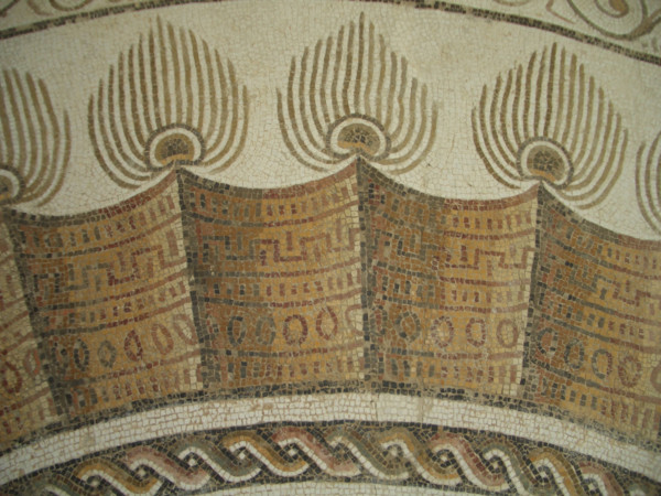 Mosaic, El Jem Museum, El Djem, Tunisia, 2009. Creator: Amanda Waite.