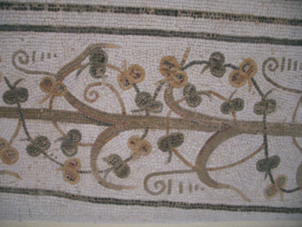 Mosaic, El Jem Museum, El Djem, Tunisia, 2009. Creator: Amanda Waite.