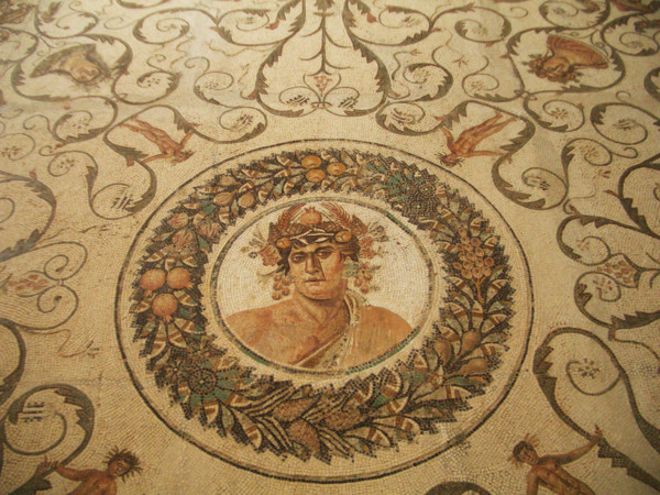 Mosaic, El Jem Museum, El Djem, Tunisia, 2009. Creator: Amanda Waite.