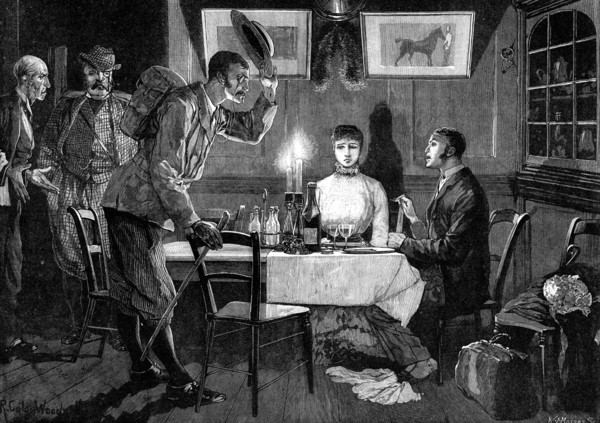 Intruders, 1881. Creator: W. I. Mosses.