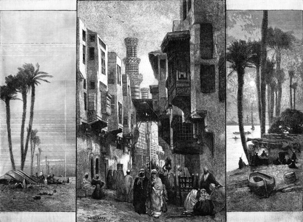 Sketches in Cairo, 1883. Creator: William Michael Roberts Quick.