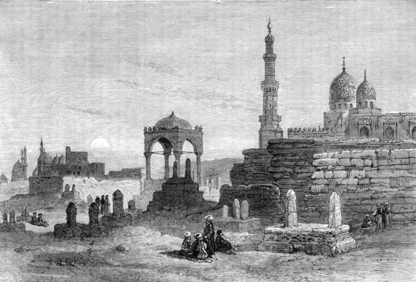 The Crisis in Egypt: Tombs of the Caliphs, Cairo, 1881. Creator: Unknown.